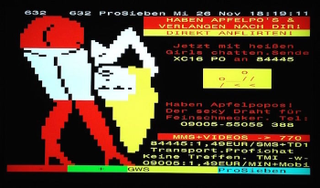 Illustration for article titled Cómo era ver porno antes de Internet en la era del Teletexto